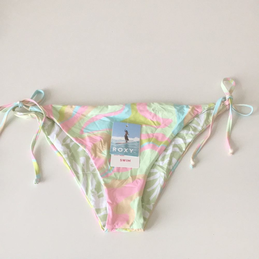 ROXY Bikini Bottom Side Tie Triangle XL